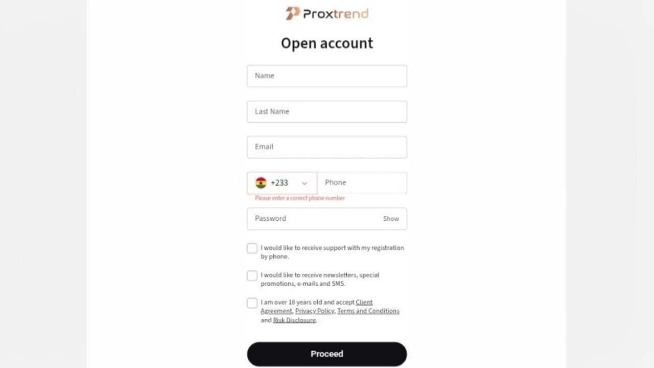 Proxtrend