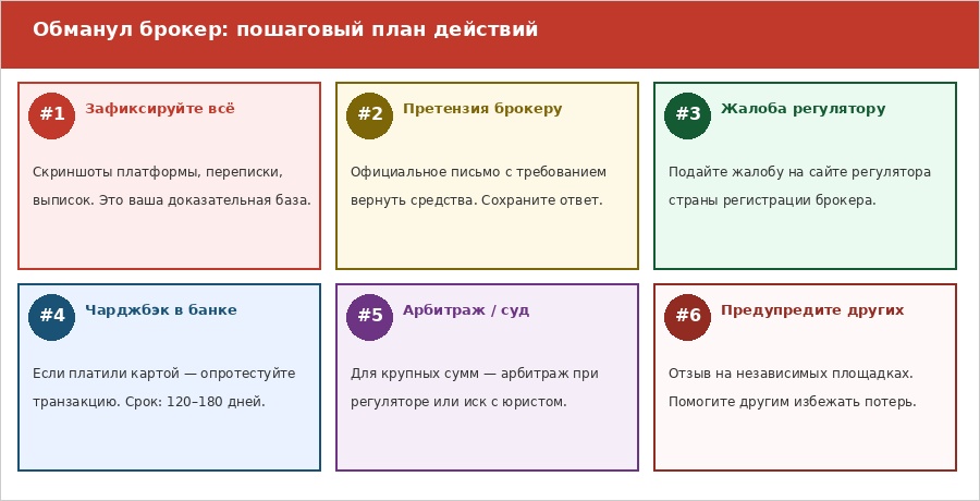 Жалоба на брокера финансовому регулятору: что нужно знать 
