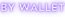 By Wallet Logo