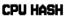 CPU HASH Logo