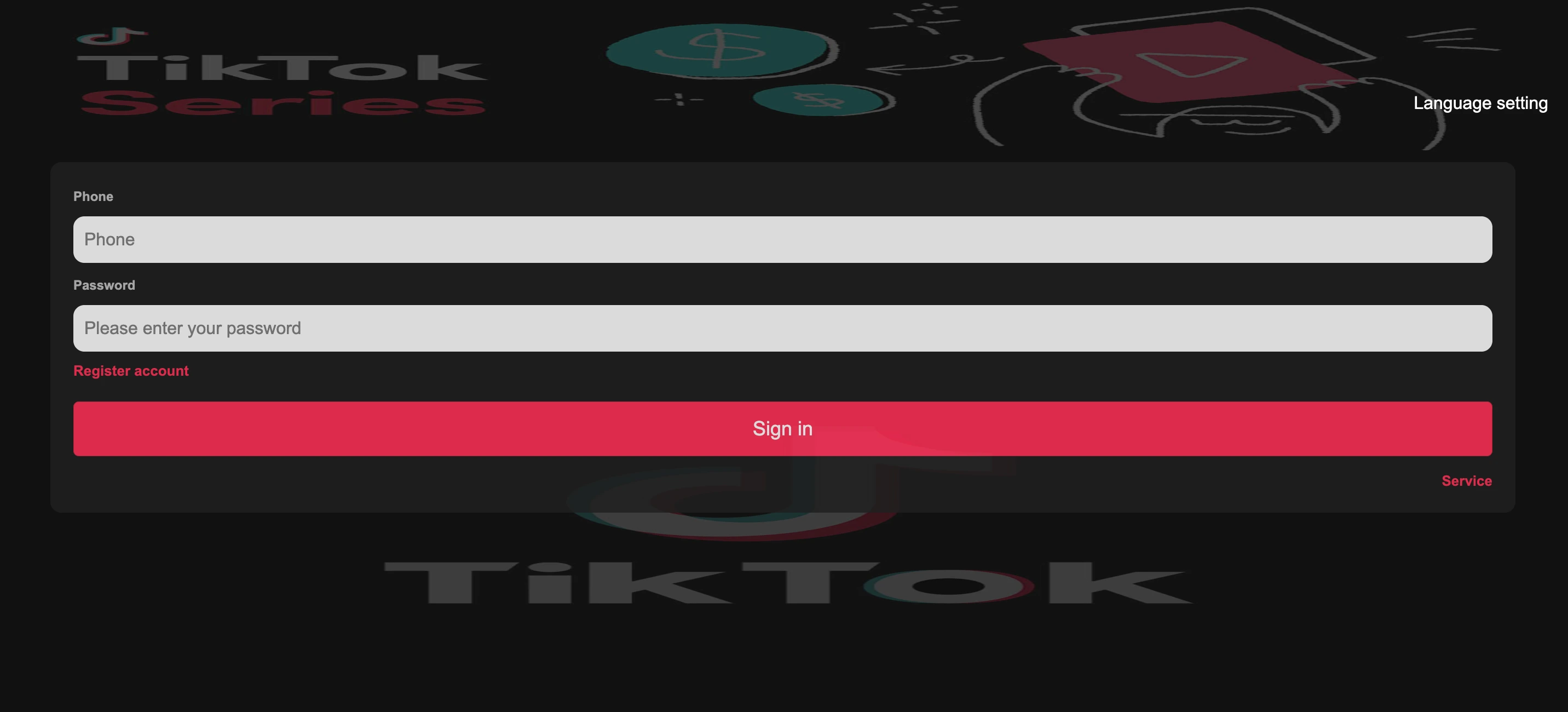 Скриншот проекта-клона